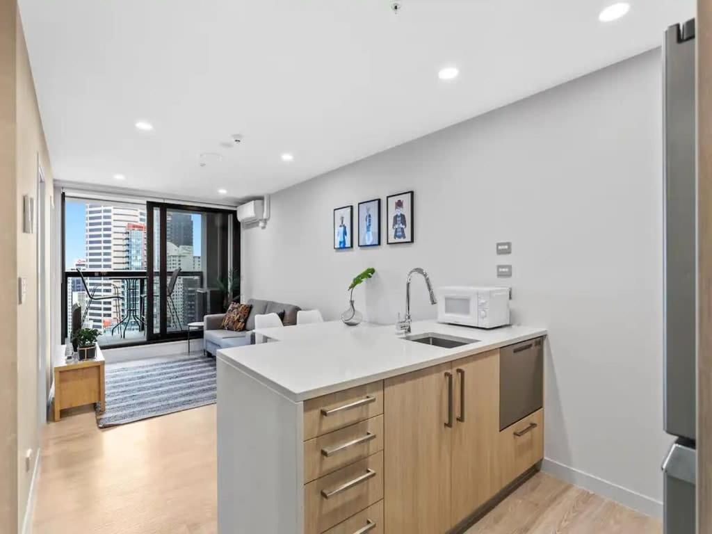 Stunning Apartment Amazing View Near Sky Tower Auckland Buitenkant foto