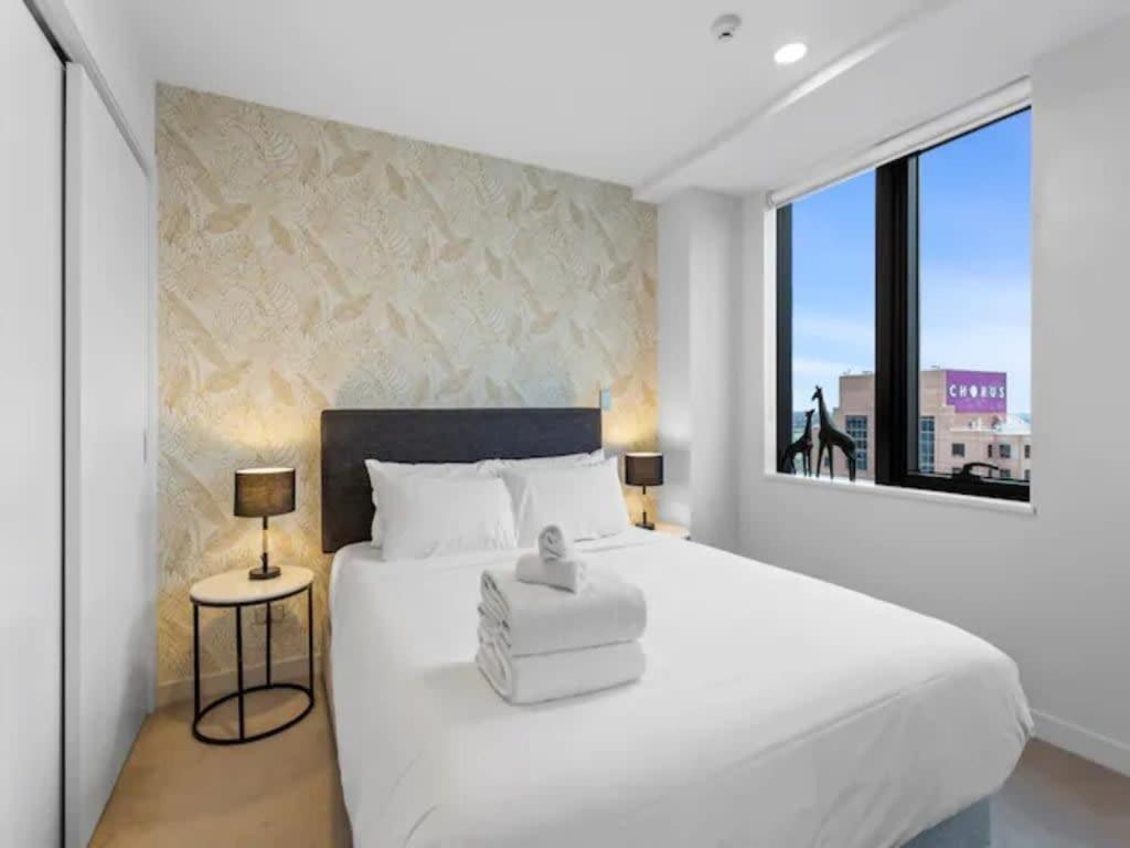 Stunning Apartment Amazing View Near Sky Tower Auckland Buitenkant foto