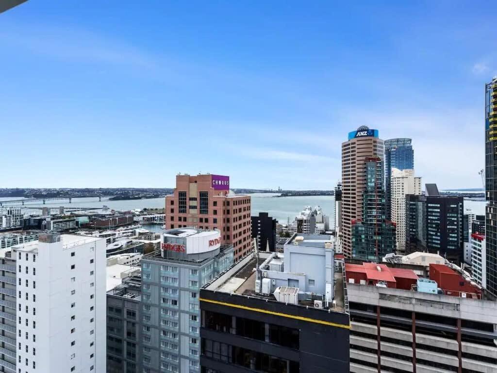 Stunning Apartment Amazing View Near Sky Tower Auckland Buitenkant foto